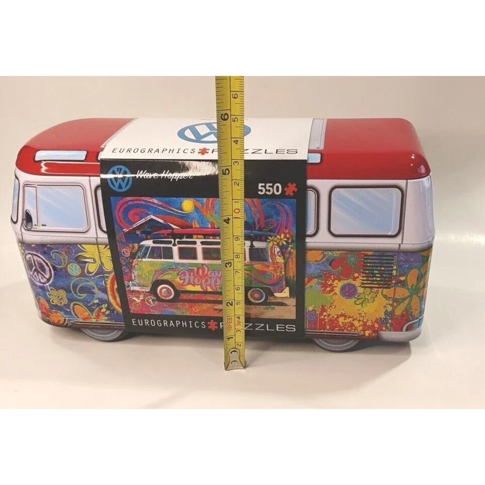 EuroGraphics VW Wave Hopper 550-Piece Puzzle in Collectible Tin with Poster